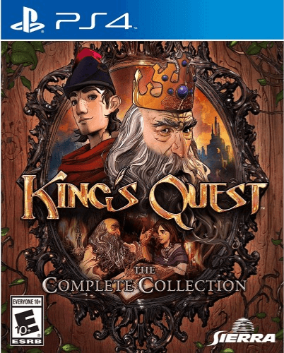 King's Quest The Complete Collection box art for Playstation 4
